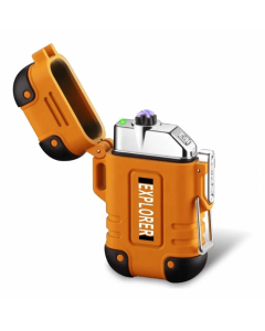 Isqueiro de Plasma Tatico Recarregavel Resistente a Agua 1