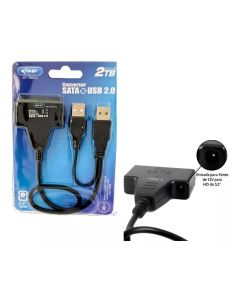 Cabo Sata Para Hd Ssd 2.5 Até 2tb Usb Para Notebook Desktop