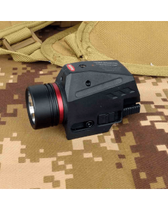Mira Laser Com Lanterna Para Pistola - Trilho de 20mm