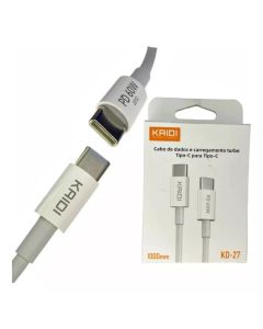 Cabo Carregamento Rapido e Dados Para Celular TipoC Kaidi KD-27
