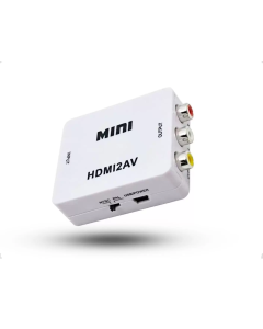 Mini Adaptador Conversor De Hdmi Para Video Composto Rca 2av HDMI2AV