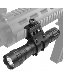 Mount Suporte Adaptador Para Lanterna Trilho De 20mm A 22mm