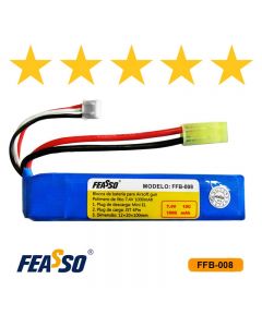 Bateria Lipo 7.4V 1000MaH (15C) Feasso (FFB008) 1