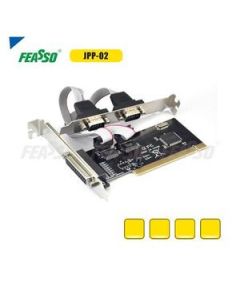 Placa PCI p/Impressora 2P/Serial DB9 + 1P/Paralela DB25 1
